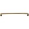 Jeffrey Alexander 12" Center-to-Center Brushed Antique Brass Square Milan 1 Appliance Handle 1092-12AB - alternate 6